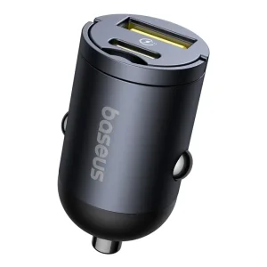 شارژر فندکی بیسوس مدل Tiny Star VCHXX-UC توان 30 وات