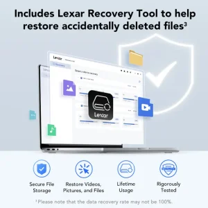 اس اس دی اکسترنال لکسار مدل SL300 ظرفیت 1 ترابایت