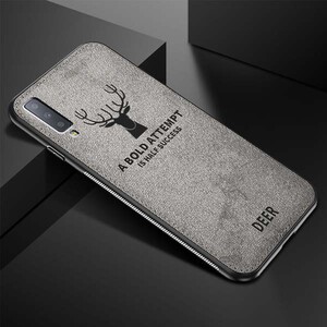قاب گوزنی طرح پارچه سامسونگ A70
