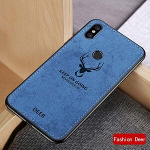 Cloth Texture Deer Case For Samsung Galaxy A20-A30 (2)