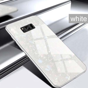 Fashion Marble Glass Case For Samsung Galaxy S8 Plus (5)