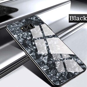Fashion Marble Glass Case For Samsung Galaxy S7 Edge (4)