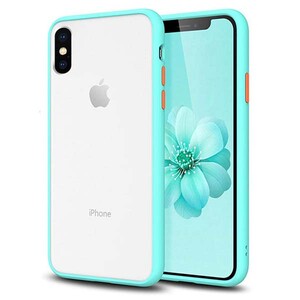 basuse Matte Clear Edge Cover For Apple iPhone X-XS (2)