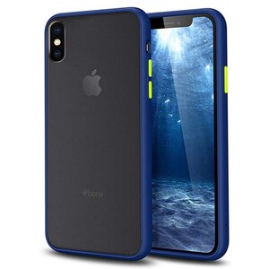 basuse Matte Clear Edge Cover For Apple iPhone X-XS (4)