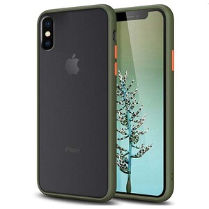 basuse Matte Clear Edge Cover For Apple iPhone X-XS (6)