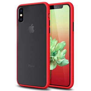basuse Matte Clear Edge Cover For Apple iPhone X-XS (7)