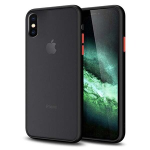 basuse Matte Clear Edge Cover For Apple iPhone X-XS (8)