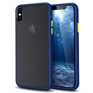 basuse Matte Clear Edge Cover For Apple iPhone XS Max (4)