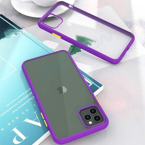 basuse Matte Clear Edge Cover For Apple iPhone 11 (5)