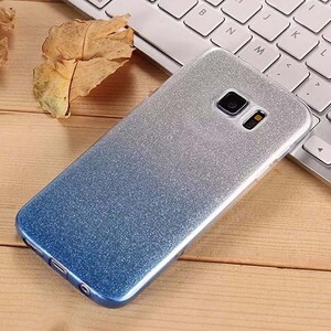Insten Gradient Glitter Case Cover For Samsung Galaxy S6 Edge (4)