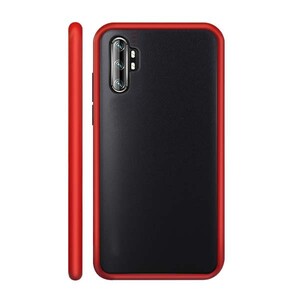 قاب پلاتینا دور رنگی مات سامسونگ Note 10 Plus