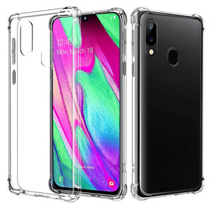 قاب ژله ای ضربه گیر شفاف موبایل سامسونگ A40