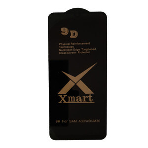 محافظ صفحه نمایش شیشه‌ای Xmart مدل 9D گوشی سامسونگ A30