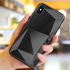 قاب الماسی پشت گلس موبایل آیفون Xs Max