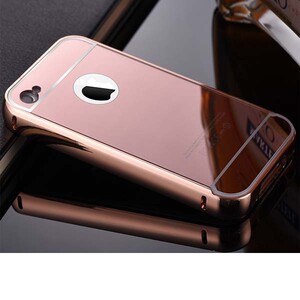 قاب آینه‌ای دور فلزی مناسب برای گوشی آیفون 5/5s/SE