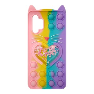 قاب سیلیکونی گربه ای آکواریومی Lucky Cat پاپیتی سامسونگ A32 4G