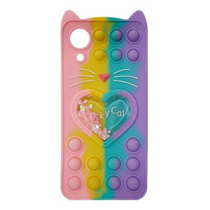 قاب سیلیکونی گربه ای آکواریومی Lucky Cat پاپیتی سامسونگ A03 Core