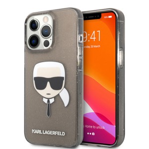 قاب کارل لاگرفلد مدل KLHCP13LKHTUGLB موبایل آیفون iPhone 13 Pro