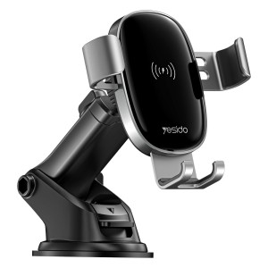 پایه نگهدارنده و شارژر وایرلس یسیدو Yesido C123 توان 15 وات