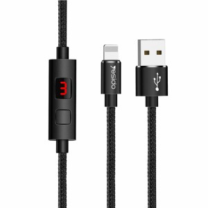کابل شارژ USB به لایتنینگ یسیدو مدل CA46 طول 1.2 متر توان 2.4 آمپر