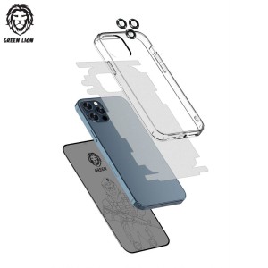 پک محافظتی 4 در 1 گرین لیون Protection Pack 360 مدل GN4IN1PG13PM آیفون iPhone 13 Pro Max