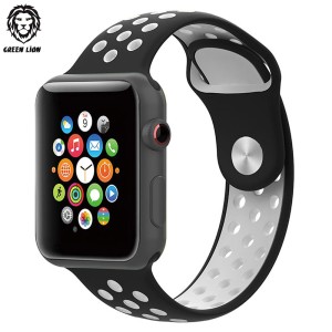 بند اپل واچ پرودو 44/45 میلی متر Porodo Sport Silicone Watch Band طرح نایک