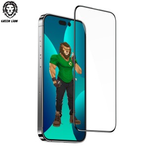 گلس شفاف گرین لیون 3D HD-PET آیفون iPhone 14