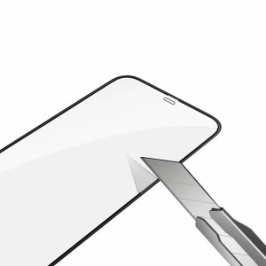 گلس شفاف لبه سیلیکونی گرین لیون 3D Silicone Plus آیفون iPhone 12 Pro Max