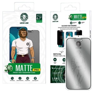 گلس مات پرایوسی گرین لاین 3D Matte Pro Privacy آیفون iPhone 14 Pro