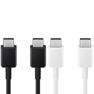 کابل شارژ USB-C به USB-C سامسونگ طرح اصلی طول 1 متر توان 3 آمپر