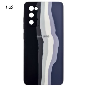 قاب سیلیکونی رنگین کمانی اورجینال سامسونگ A03s