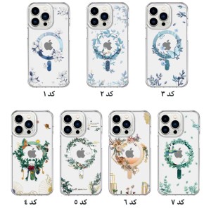 قاب مگ سیف نیچر گرین لاین مدل آیفون iPhone 13 Pro Max