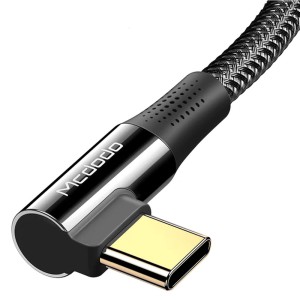 کابل شارژ USB-C به USB-C مک دودو مدل CA-8320 توان 100 وات طول 1.2 متر