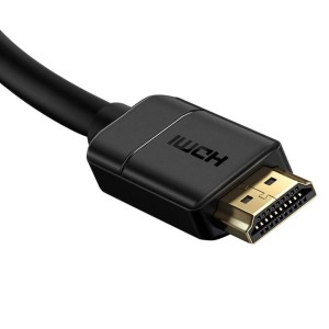 کابل HDMI بیسوس مدل High Definition CAKGQ-E01 نسخه 2.0 کیفیت 4K طول 8 متر