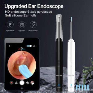 گوش پاک کن هوشمند گرین لاین مدل Green Lion Visual Earwax Removal Tool