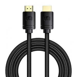 کابل HDMI بیسوس مدل High Definition CAKGQ-K01 نسخه 2.1 کیفیت 8K طول 2 متر