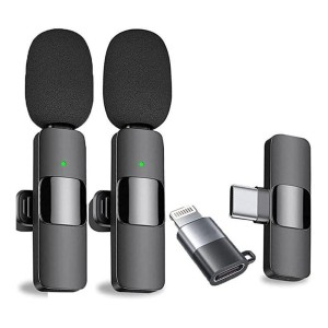میکروفون یقه ای بی سیم گرین لاین مدل 3in1