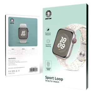 بند سیلیکونی اپل واچ اولترا گرین لاین 42/45/49 میلی متر Sport Loop