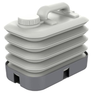 مخزن آب تاشو 10 لیتری گرین لاین مدل Foldable Water Tank 10L