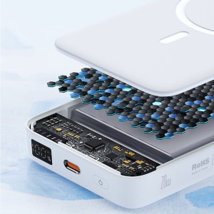پاوربانک مک دودو وایرلس مگ سیف مدل MC-510 ظرفیت 10000 میلی آمپر ساعت 20 وات