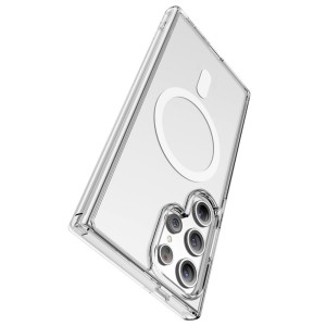 قاب شفاف MagSafe Crystal Clear گرین لاین سامسونگ S24 Ultra