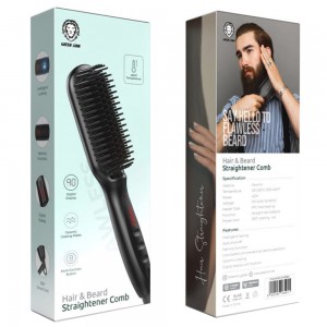 برس حرارتی صاف کننده مو و ریش گرین لاین مدل Hair & Beard Straightener Comb