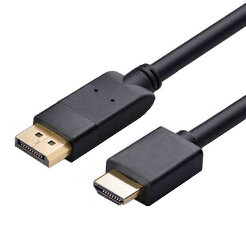 کابل DISPLAY PORT به HDMI X4 net طول 1.80 متر – پشتیبانی از کیفیت 4K + گارانتی 12 ماهه