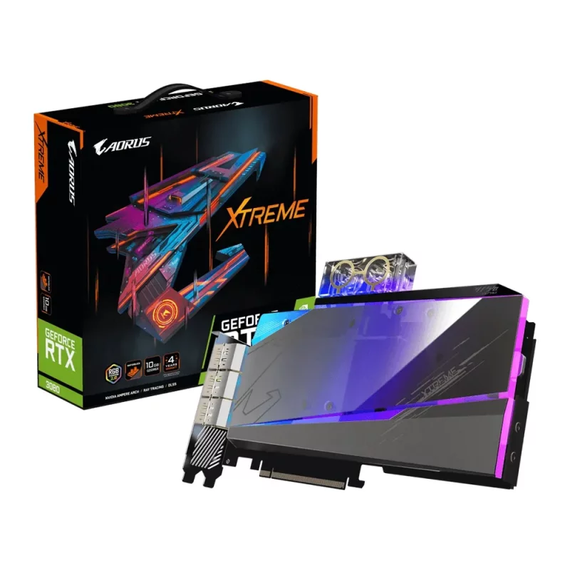 RTX 3080 AORUS Waterforce استوک | گارانتی ۷ روزه | Hamechi-IT