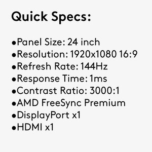 خرید مانیتور گیمینگ فیلیپس 242E1GAJ سایز 24 اینچ | 165Hz + گارانتی 24 ماهه اسپیرو