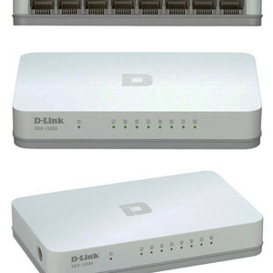 سوییچ 8 پورت دی-لینک D-Link DES-1008C | شبکه پایدار، اقتصادی و با گارانتی 18 ماهه🔌