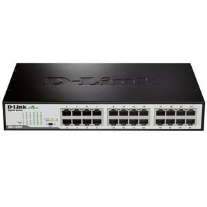 سوییچ استوک 24 پورت گیگابیتی، غیر مدیریتی و دسکتاپ دی-لینک D-link DGS-1024D