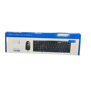 ست کیبورد و ماوس سادیتا مدل SKM-1301 | با حروف فارسی حک شده