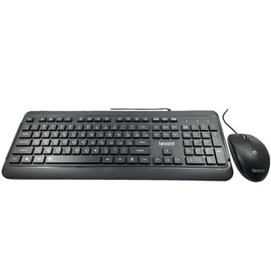 ست کیبورد و ماوس بی‌سیم بی‌اند مدل BMK-4470 | طراحی ارگونومیک، اتصال ۲.۴ گیگاهرتز و عمر باتری بالا
