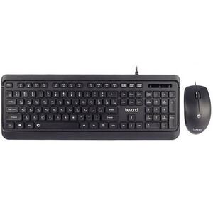 ست کیبورد و ماوس بی‌سیم بی‌اند مدل BMK-4470 | طراحی ارگونومیک، اتصال ۲.۴ گیگاهرتز و عمر باتری بالا